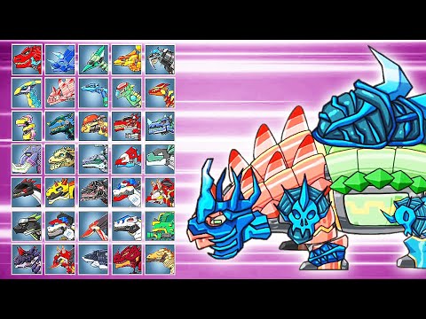 Dino Robot Battle Arena: Knight Ankylo Cold Heart | Eftsei Gaming