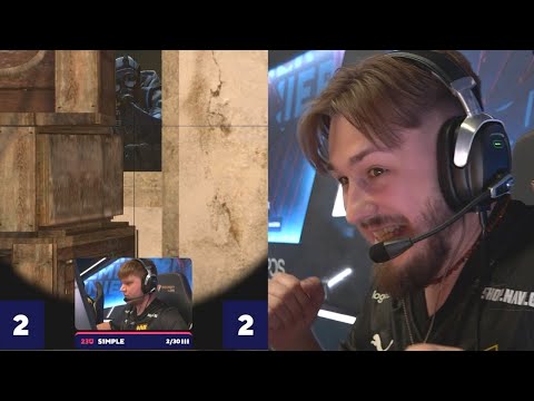 cutest jL's reaction at s1mple's play