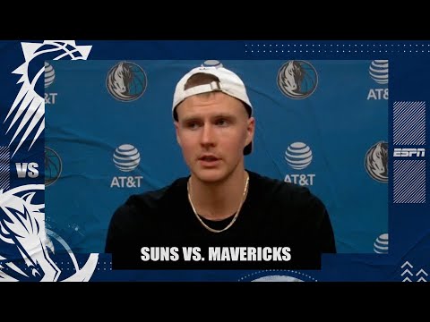 「現在很艱難」— 波爾辛吉斯談獨行俠隊輸給太陽隊 | NBA on ESPN ('It's tough right now' - Kristaps Porzingis on the Mavs' loss to the Suns | NBA on ESPN)