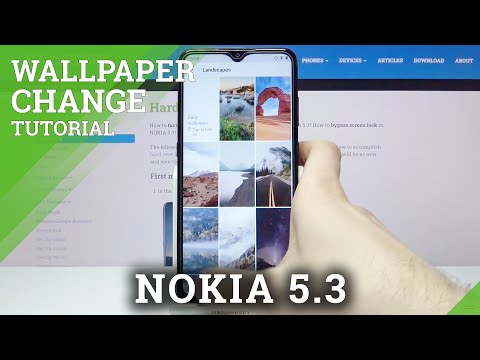 How to Change Wallpaper in Nokia 5.3?