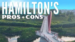 pros cons of living in Hamilton Ontario canada