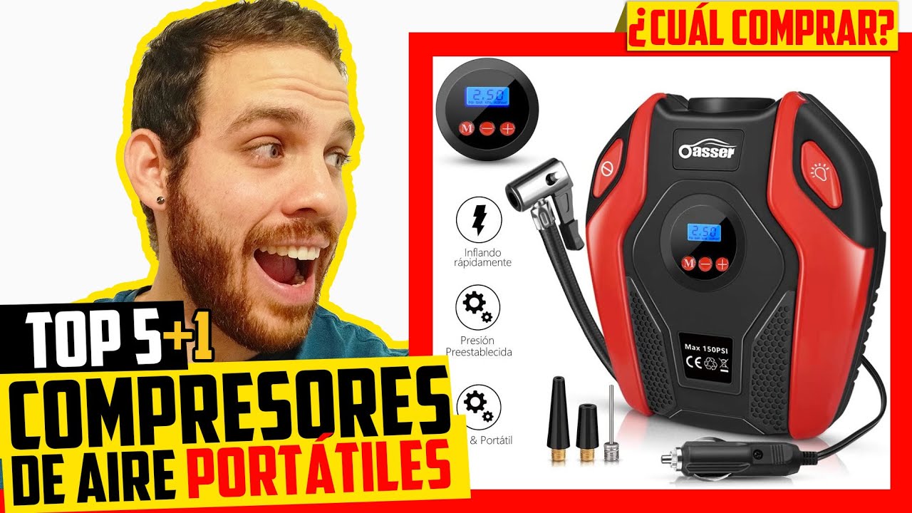 Watch 🔥 Mejor COMPRESOR de Aire Portátil para Coche 🚙 o Moto ▶Amazon 2021◀ ¿Einhell o Truper Now 🔥 Mejor COMPRESOR de Aire Portátil para Coche 🚙 o Moto ▶Amazon 2021◀ ¿Einhell o Truper