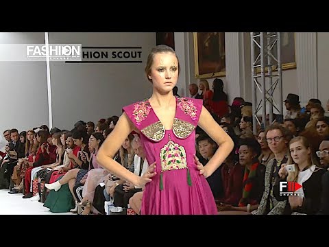INIFD LST - GAZAL KHAN Spring Summer 2018 London - Fashion Channel