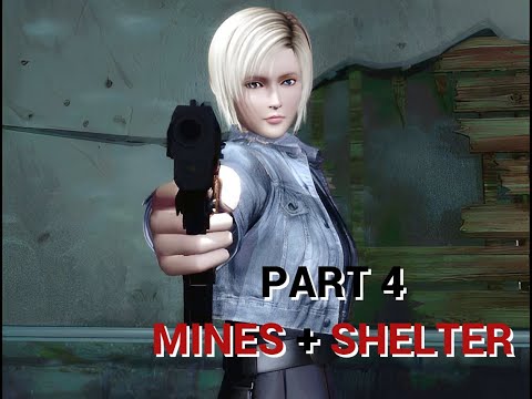 PARASITE EVE II HD 60 FPS REMASTER TEXTURE PACK - PART 4 - MINES + SHELTER - NO COMMENTARY