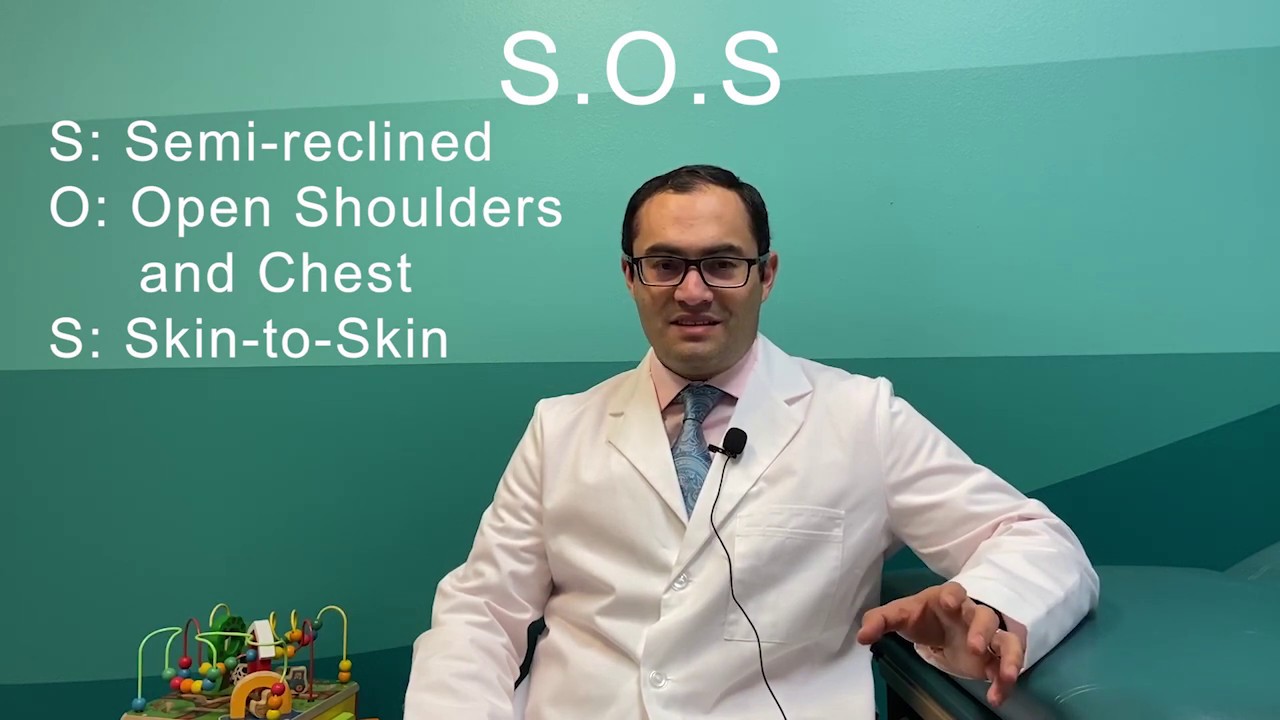 S.O.S. Body Positioning for Breastfeeding using the Cradle Hold