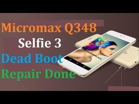 Micromax Q348 Dead Recover Flashing 100% Done