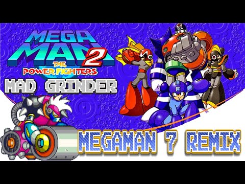 Megaman 2 The Power Fighters - Mad Grinder(Megaman 7 Remix)