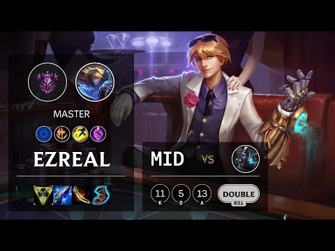 Ezreal Mid vs Ekko - EUW Master Patch 10.16