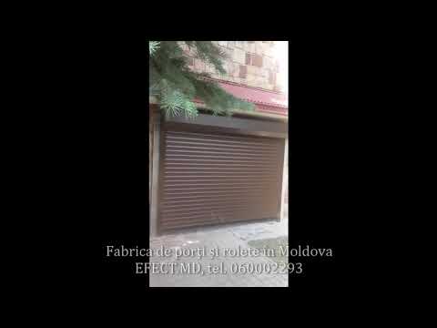 Porți rolete la garaj. Fabrica de porți și rolete în Moldova - 079000590