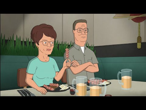 King of The hill: Hank tried Bobby's Dish at Robata.