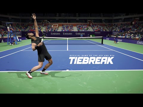 TIEBREAK - Carlos Alcaraz Vs Novak Djokovic - 5 Set Match!!