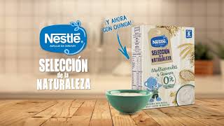 Nestle Papillas Nestlé Selección de la Naturaleza - El poder natural de los cereales exclusivos para bebés anuncio
