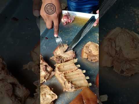 como se frita el chicharrón en Palmira Toluviejo Sucre Colombia 🇨🇴