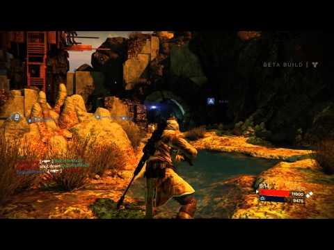 DESTINY PS4 BETA HD PvP Crucible Warlock PT7