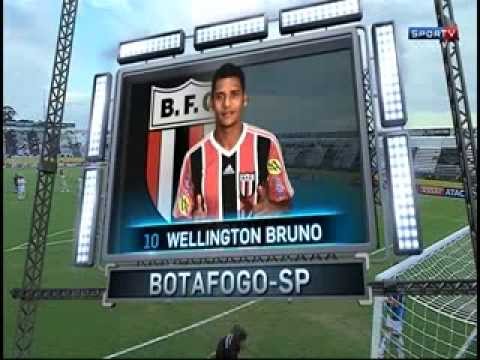 Bragantino 1 x 1 Botafogo Paulista 2014 1 Tempo
