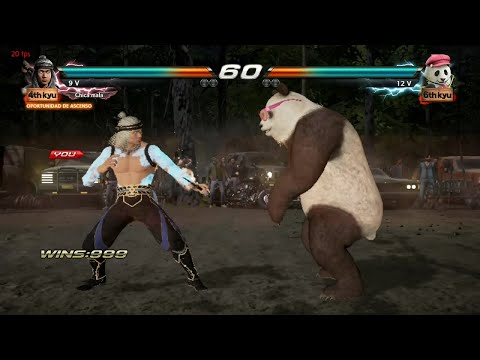 254_2 Liu Kang vs Panda - Tekken 7 ( Uchiha x24 ) Online PC sin Grafica