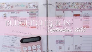September Budget Check-In | weeks 1 & 2 | Family of 4 Budget + Expense Tracking
