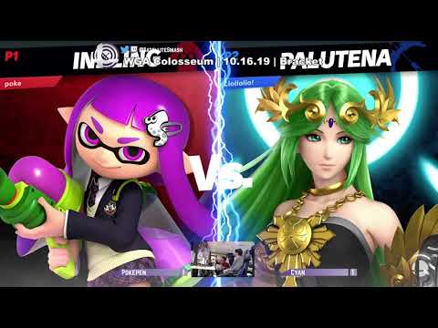 Pokepen (Inkling) vs. Cyan (Palutena) - WGA Colosseum 25 - Winners Semis
