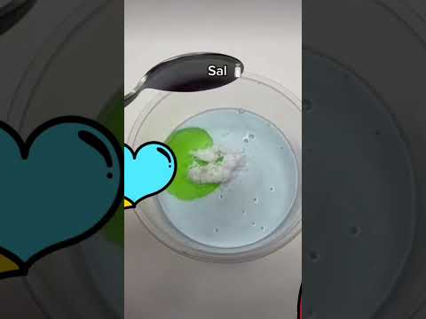 ✿⁠ Cómo hacer slime sin pegamento no bórax ✿⁠ 