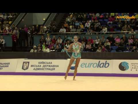 DMITRIEVA Daria (RUS) Hoop - 2012 World Cup Kiev "Deriugina Cup" 2012-03-18 - HD1080 ДМИТРИЕВА Дарья