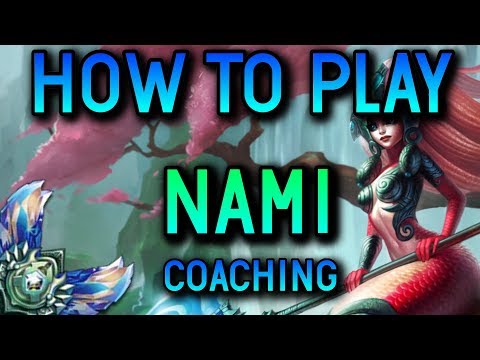 HOW TO PLAY NAMI SUPPORT S8 - Coaching Gold 5 - Saoisu - League of Legends