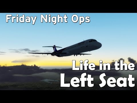Life in the Left Seat | MD-82 | FNO | KSFO - KSLC - KRNO