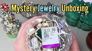 Mystery Jewelry Jar Opening from a Thrift Shop: Unjarring Vintage Haul Gold Silver Costume Jewelry