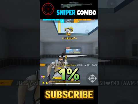 Sniper character combination 2024 🤩 | Best character skill for Sniper in free fire 🔥 |