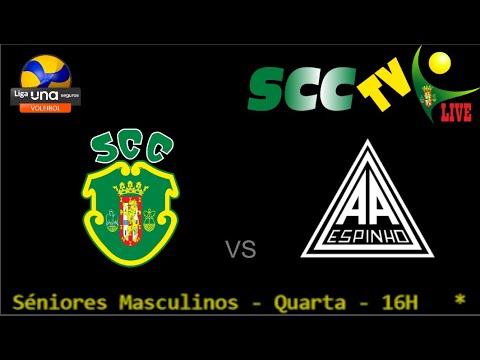 SC Caldas x AA Espinho - Voleibol 1ª Divisão 01-12-2021 - 16H00