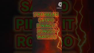Download lagu 7 ramalan satrio poningit ronggo warsito #satriopiningitterbaru mp3