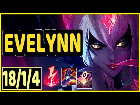 EVELYNN VS TALIYAH - 18/1/4 KDA JUNGLE - MASTER EUW
