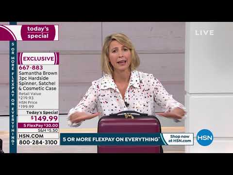 HSN | Samantha Brown Holiday Travel 10.06.2019 - 12 PM