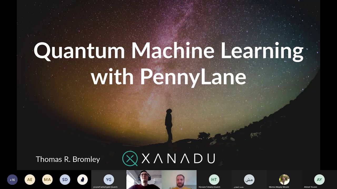 Quantum Machine Learning with PennyLane