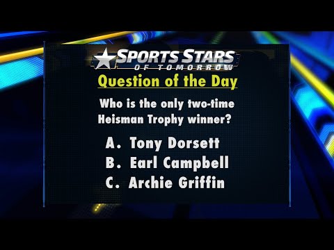Question of the Day: Two-Time Heisman Winner