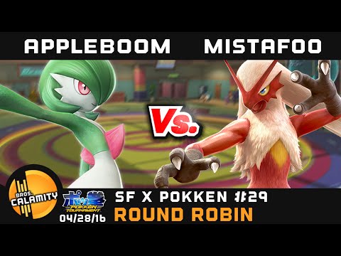 SFxP #29 | KOA PA | TheAppleBoom (Gardevoir) vs MistaFoo (Blaziken) - Round Robin - Pokkén