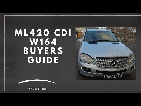 Buying a used Mercedes M-class W164 - 2005-2011, Common Issues, Engine types ml420 cdi buyers guide