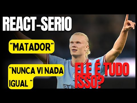 REACT-OPNIÃO/SERA QUE MESSI EO RONALDO SUPREENDERAM AO FAZER OQ FIZERAM TAO PRECOCIMENTE COM HAALAN?