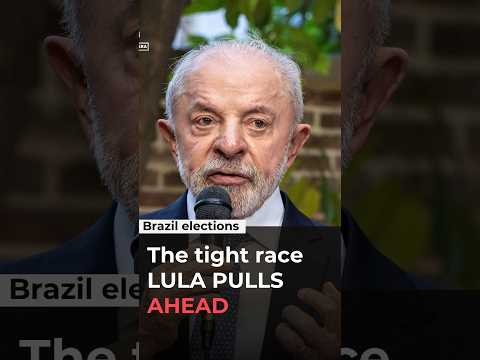Brazil election: Lula takes lead as vote counting continues