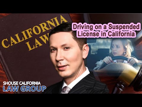 Driving on a Suspended License in California