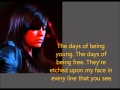 The Days Of Being Young And Free - Amy ...