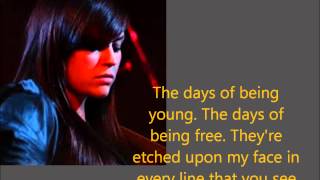 The Days Of Being Young And Free - Amy Macdonald - Karaoke (instrumental)