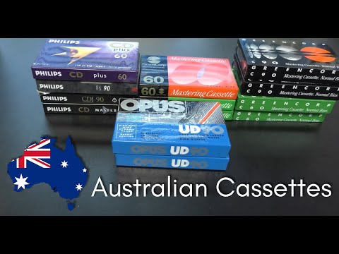 Mystery Cassette Box From Australia - Unboxing