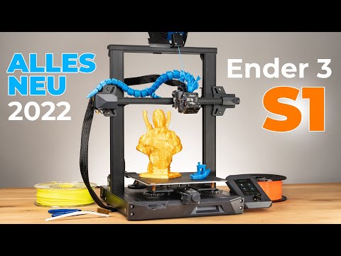 Creality ENDER 3 S1 - BEST Beginner 3D Printer 2022? (XXL TEST)