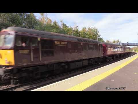 LMS Stanier Black Five no 45212 Cathedrals Express to Swanage - 5/10/17