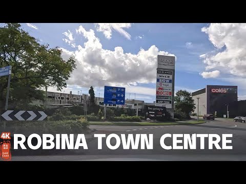 [4k] Driving To Robina Town Centre Shopping Centre 15 May 2024 | Gold Coast | QLD | Australia