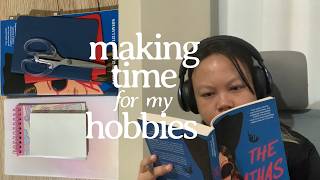 making time for my hobbies | reading again, affordable stationery, zus buddy blind box