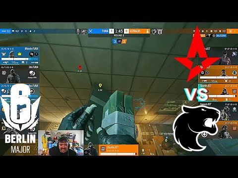 GAULES TRANSMITINDO FURIA VS ASTRALIS SIX BERLIN MAJOR 2022 PLAYDAY 1 (BORDER - MAPA 1 MD1)