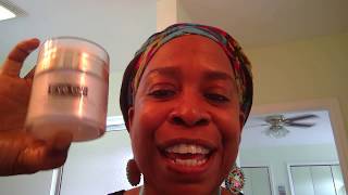 Amazon review of eye gel