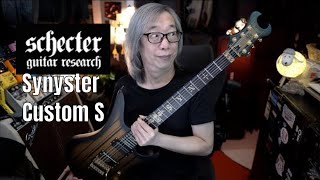 Video thumbnail for What a Monster of a Guitar!! The Schecter Synyster Custom S by Jon is just TOO LouD!!