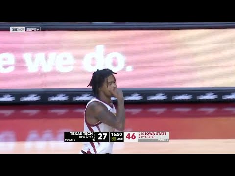 Keshon Gilbert 24 Points, 5 Assists vs Texas Tech | Full Highlights for Iowa State 02-17-24
